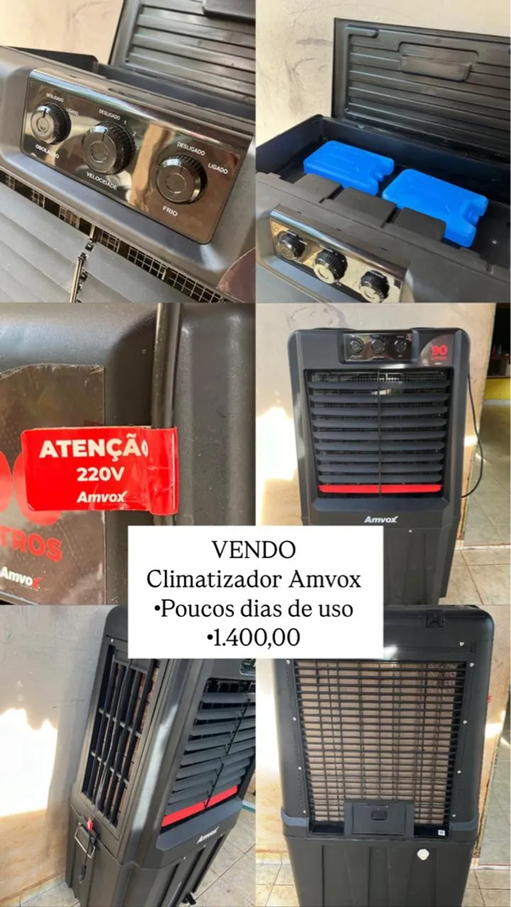 Climatizador Amvox - 90 litros