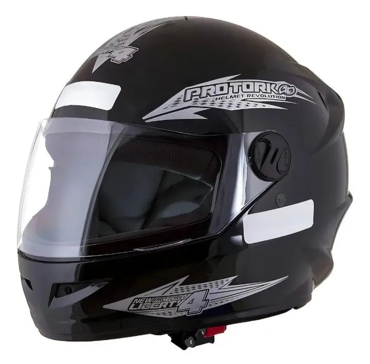 CAPACETE FECHADO PRO TORK NEW LIBERTY 4 SOLID PRETO TAM. 60