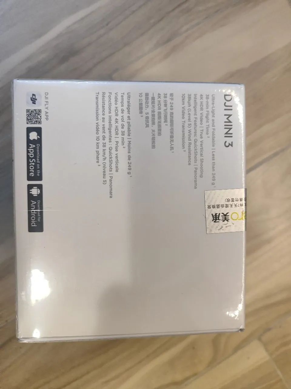 DRONE DJI MINI 3 (LACRADO) GRATIS CARTÃO SD - Foto 3