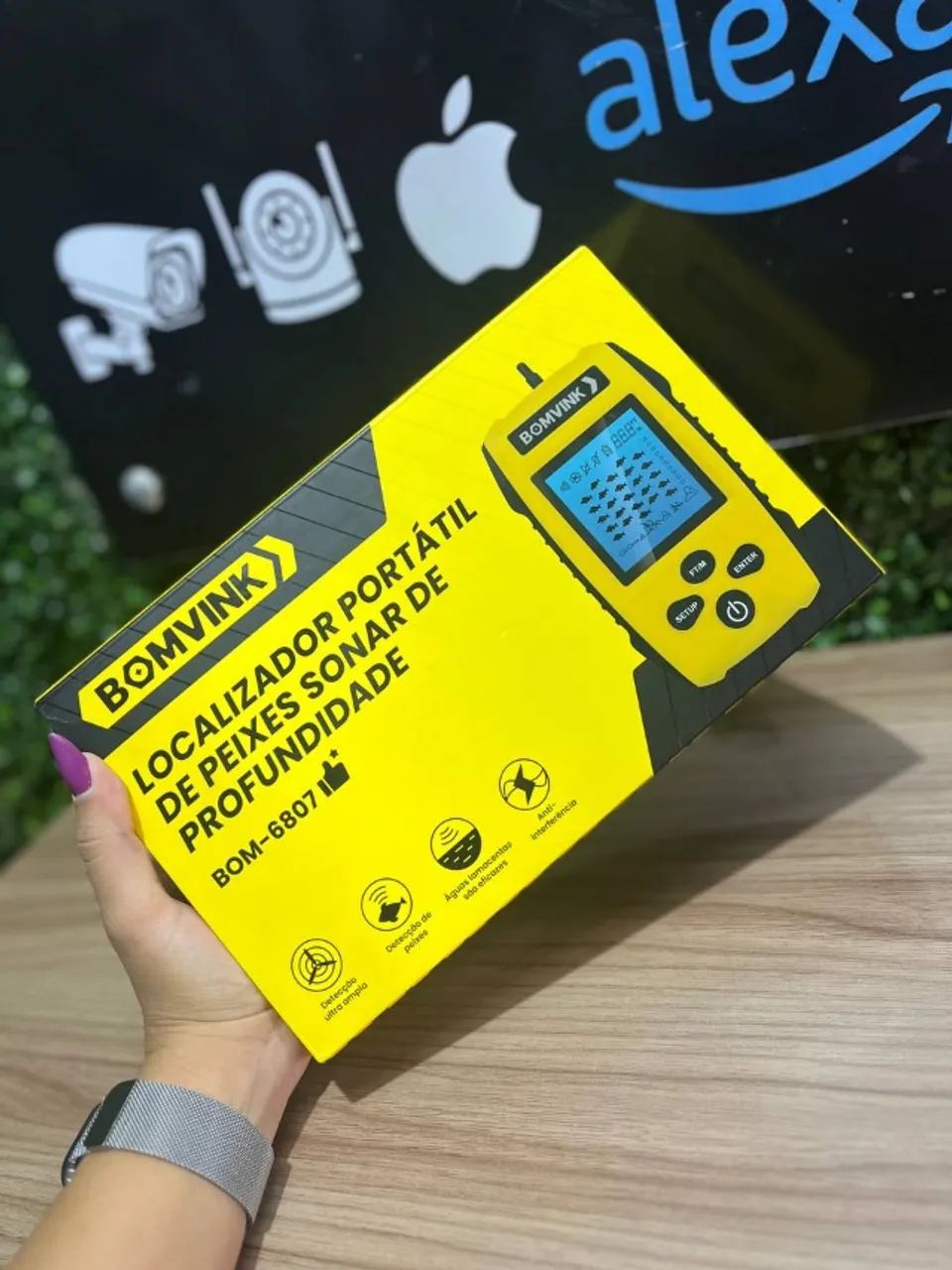 Localizador de Peixe Portátil - BOMVINK BOM-6807