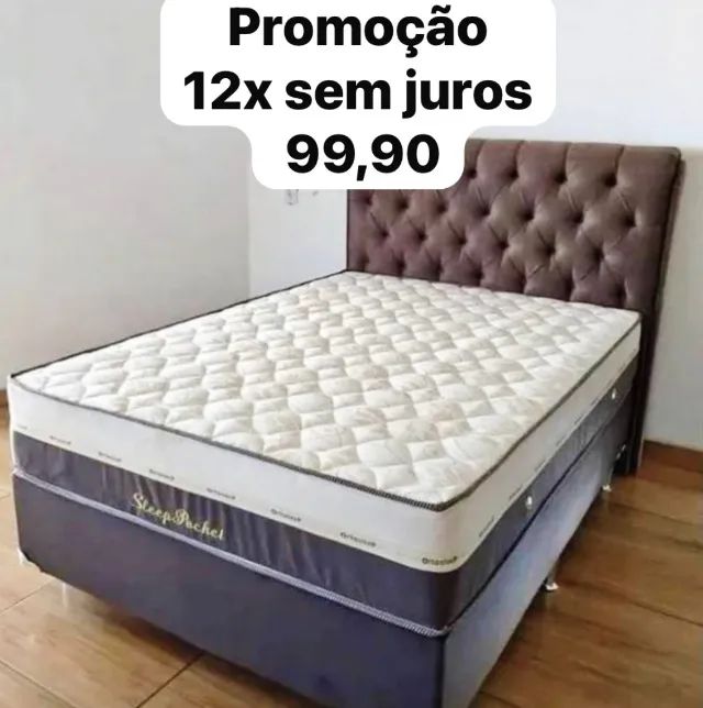 Cama box colchão e base EntregA HojE