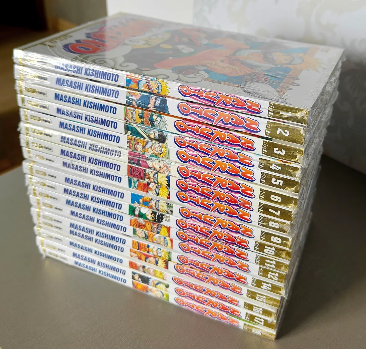 Mangá Naruto Gold - NOVOS LACRADOS - Volumes 1 ao 18 (exceto 13)