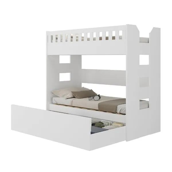Beliche, beliche com cama de casal, beliche com gavetão  - Foto 3