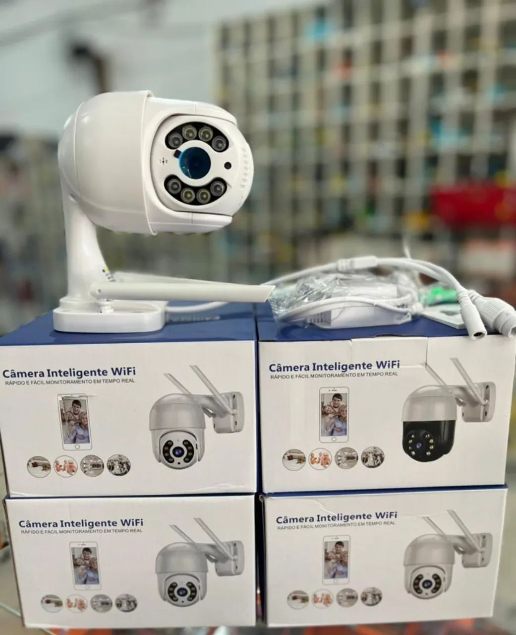 Câmera de Segurança Wi-Fi smart inteligente entrega grátis 