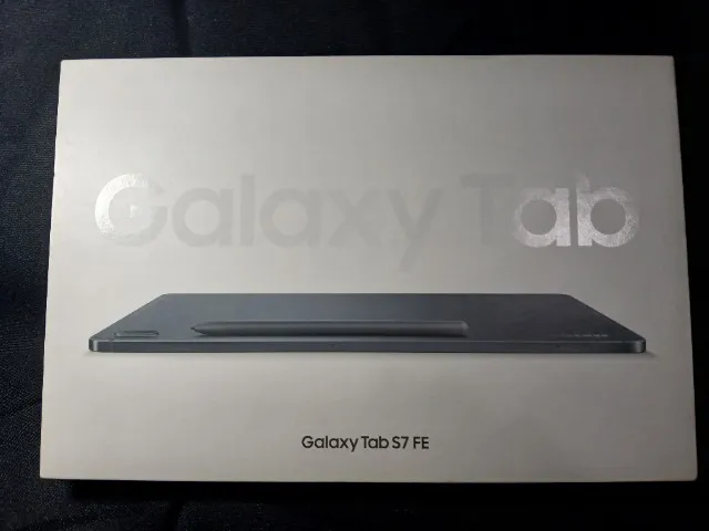 Galaxy Tab S7 FE ( WiFi + Chip + GPS ) + S-Pen + Case - Telão 12,4", Bateria 10.090 mAh