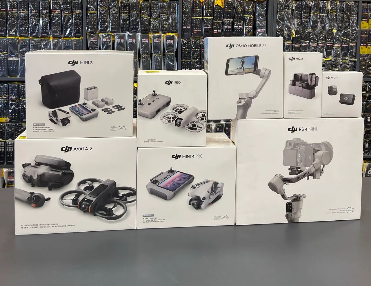 PRODUTOS DA MARCA DJI ORIGINAL DRONES ESTABILIZADORES MICROFONES? - Foto 5