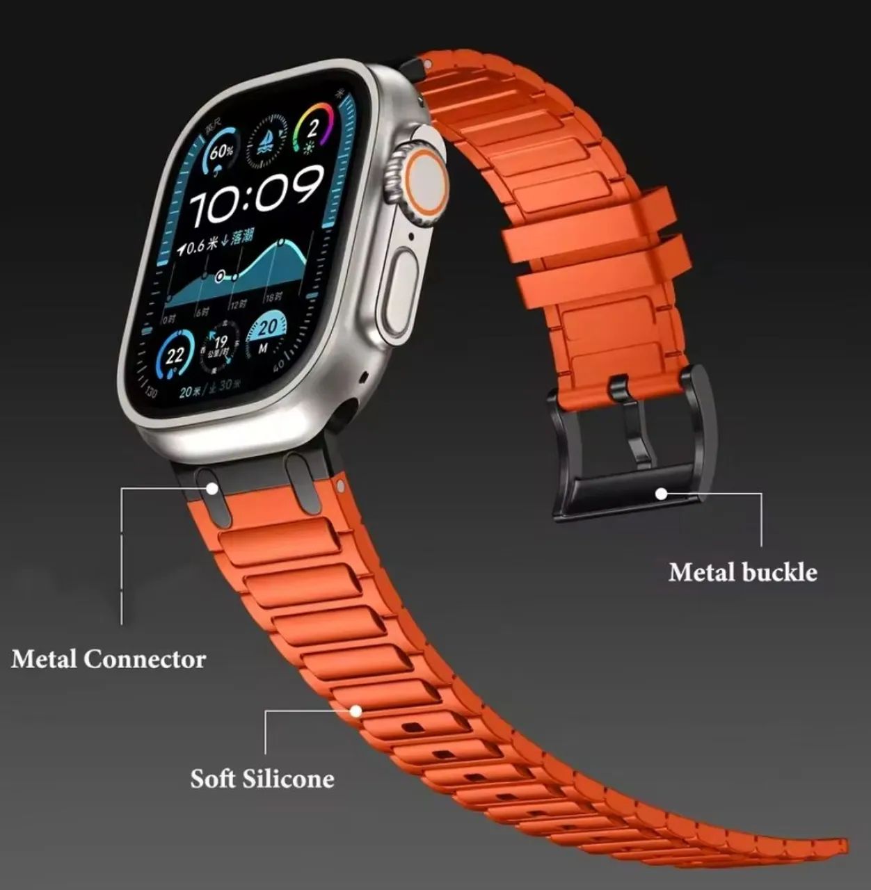 Pulseira pra AppleWatch Ultra 42 a 49mm - Foto 3