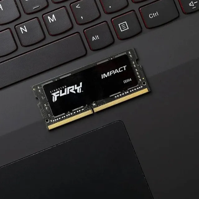 Memória RAM DDR4 Kingston Fury 32GB 3200MHz para Notebook - 2 pentes (16gb cada) - NOVAS