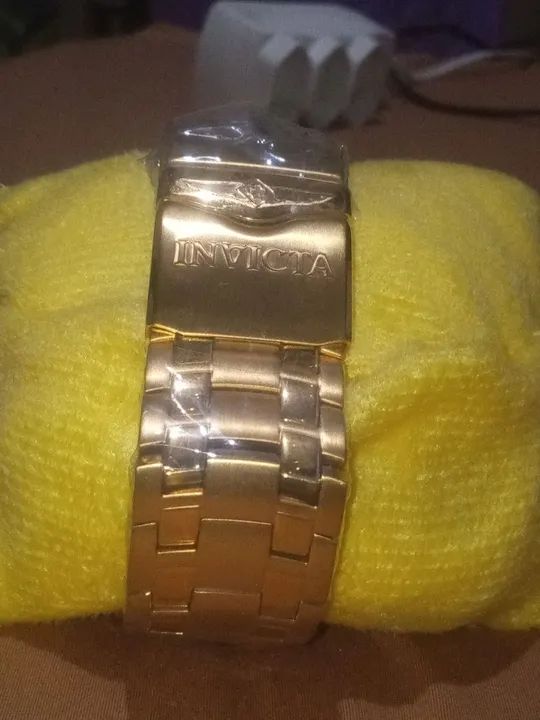 Relógio Masculino dourado - Foto 2