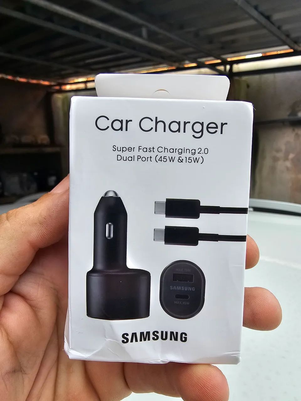 Carregador Veicular Samsung Super Fast Charging 2.0