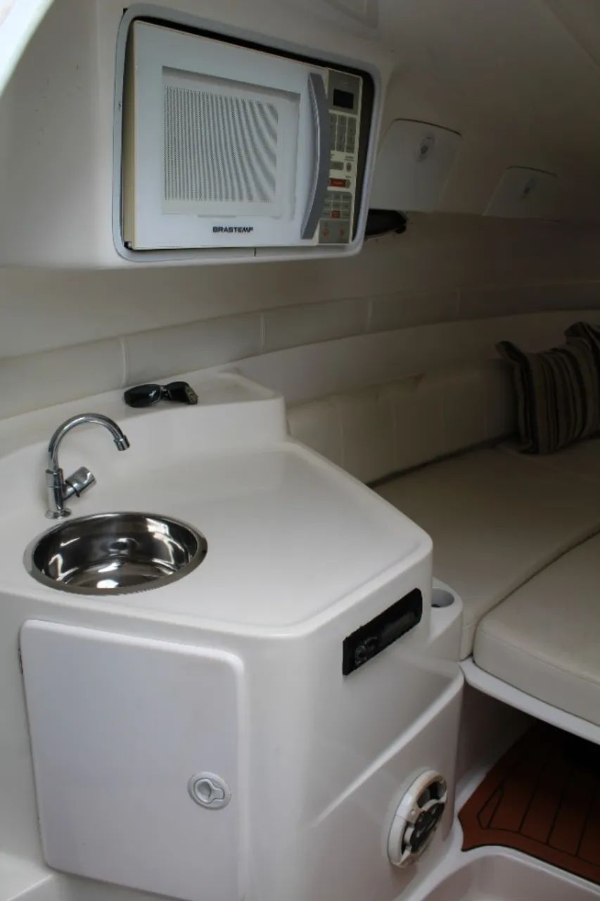 lancha triton280 motor mercruiser 350 hp, gasolina com pouquissima horas de uso uso,  - Foto 9