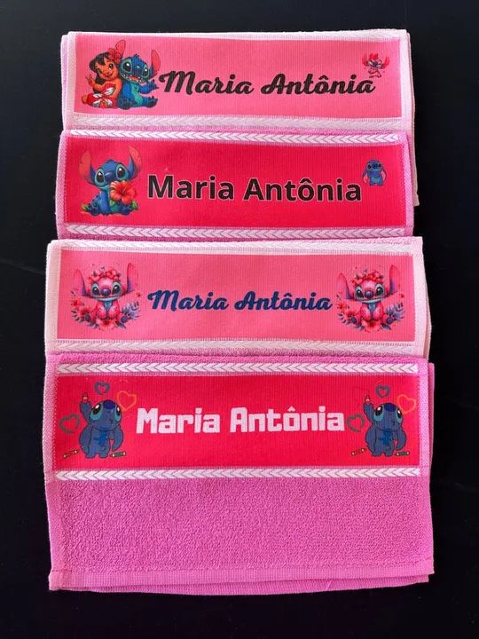 Garrafa de água personalizada Stitch - Maria e Clara - Foto 4