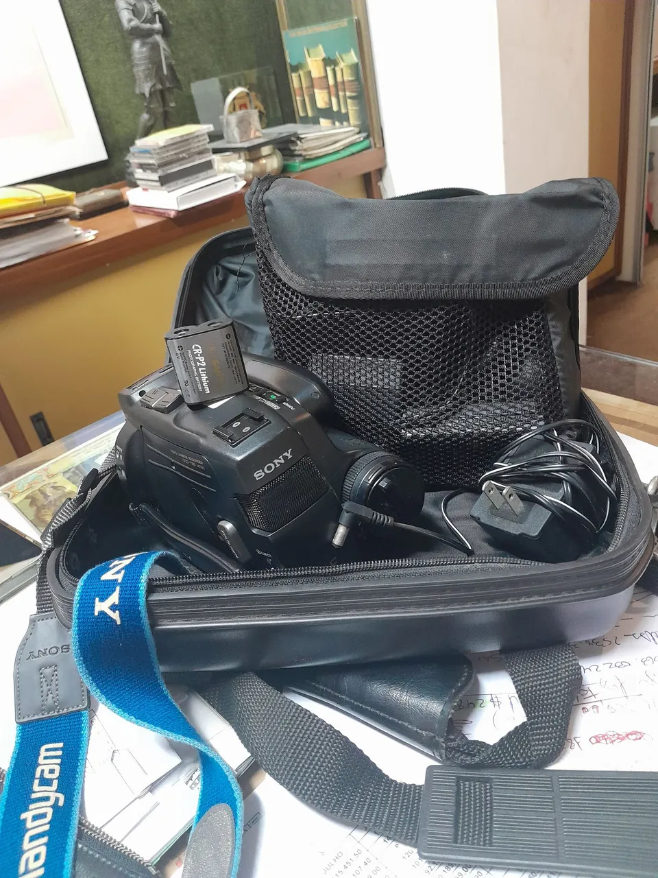 Filmadora Sony Handycam - Completa e Pronta para Uso