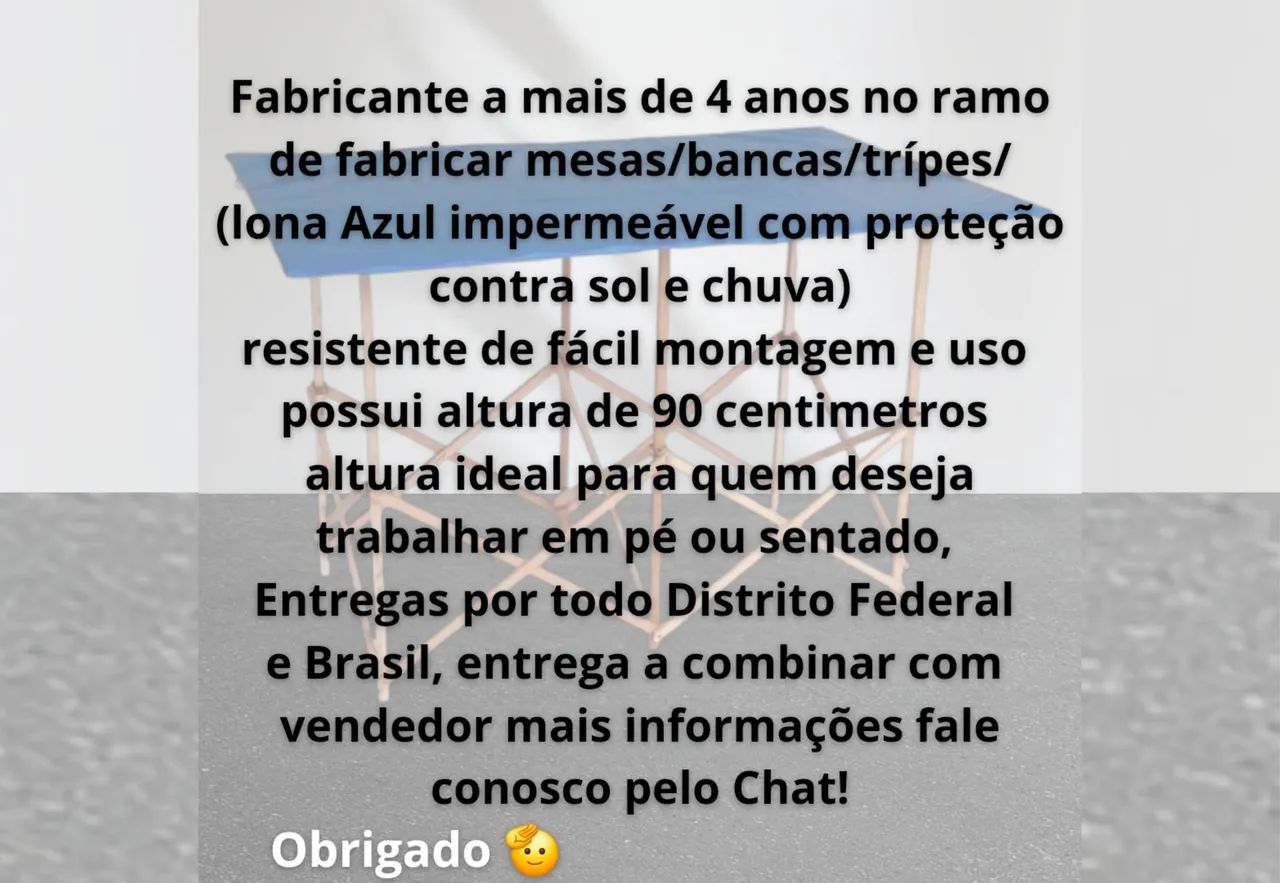 Mesa/Banca/Tripé para Eventos e esposições - Foto 5