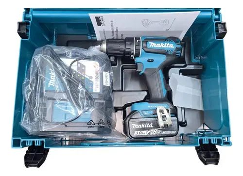 Parafusadeira Makita Dhp485 18v Kit Bateria E Maleta - Foto 2