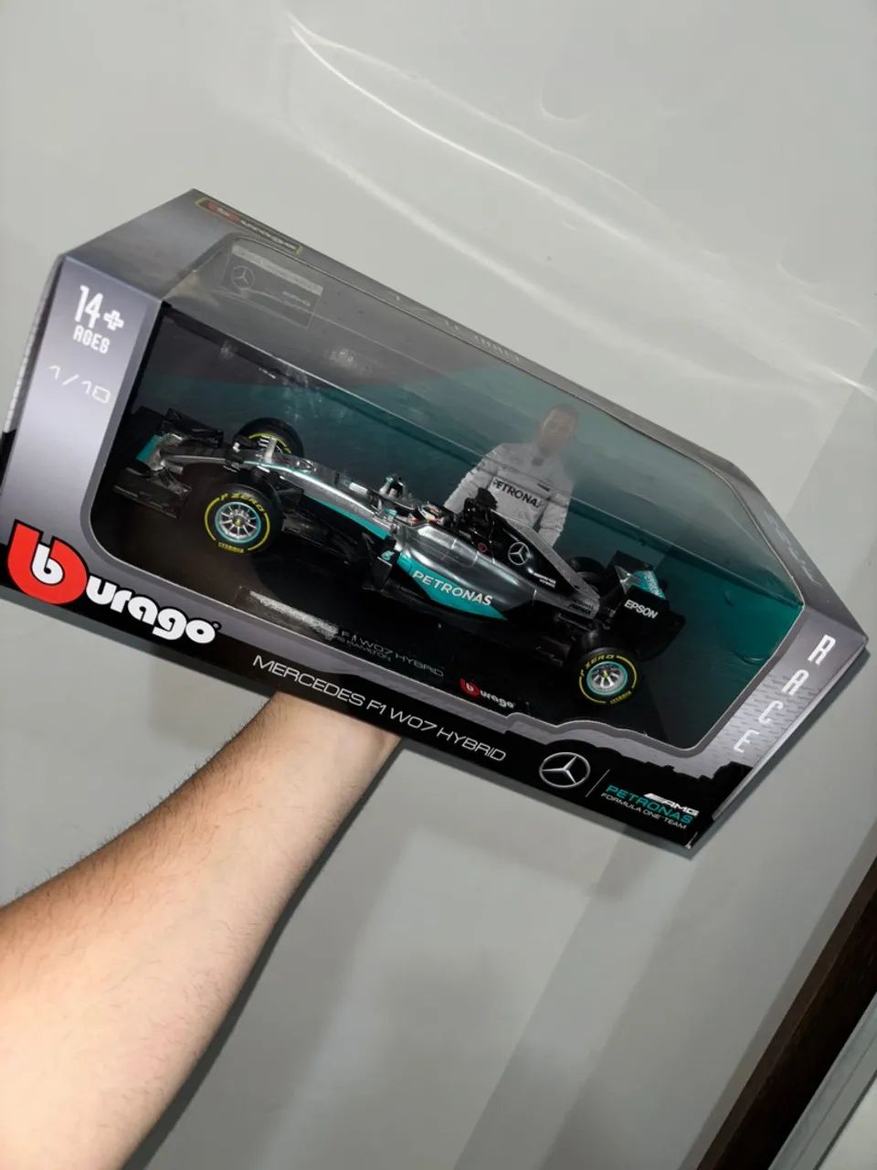 Miniatura de Fórmula 1 Mercedes F1 W07 - Foto 2