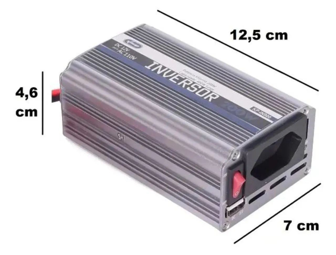 Inversor Veicular 200W Novo - Foto 4