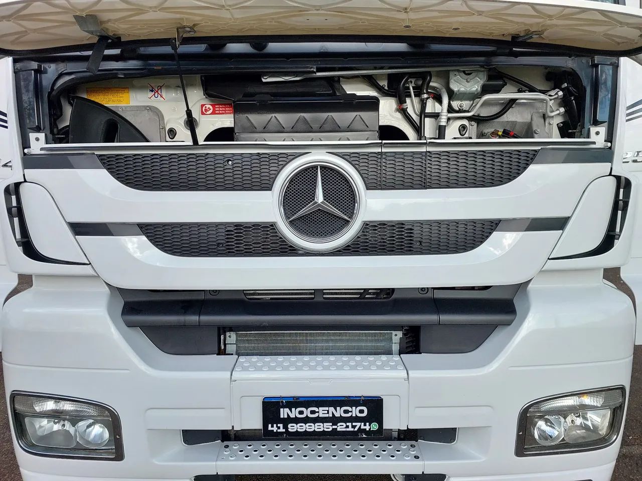 MB AXOR 2544 6X2 18/18 ÚNICO DONO IMPECÁVEL BX KM ! - Foto 4