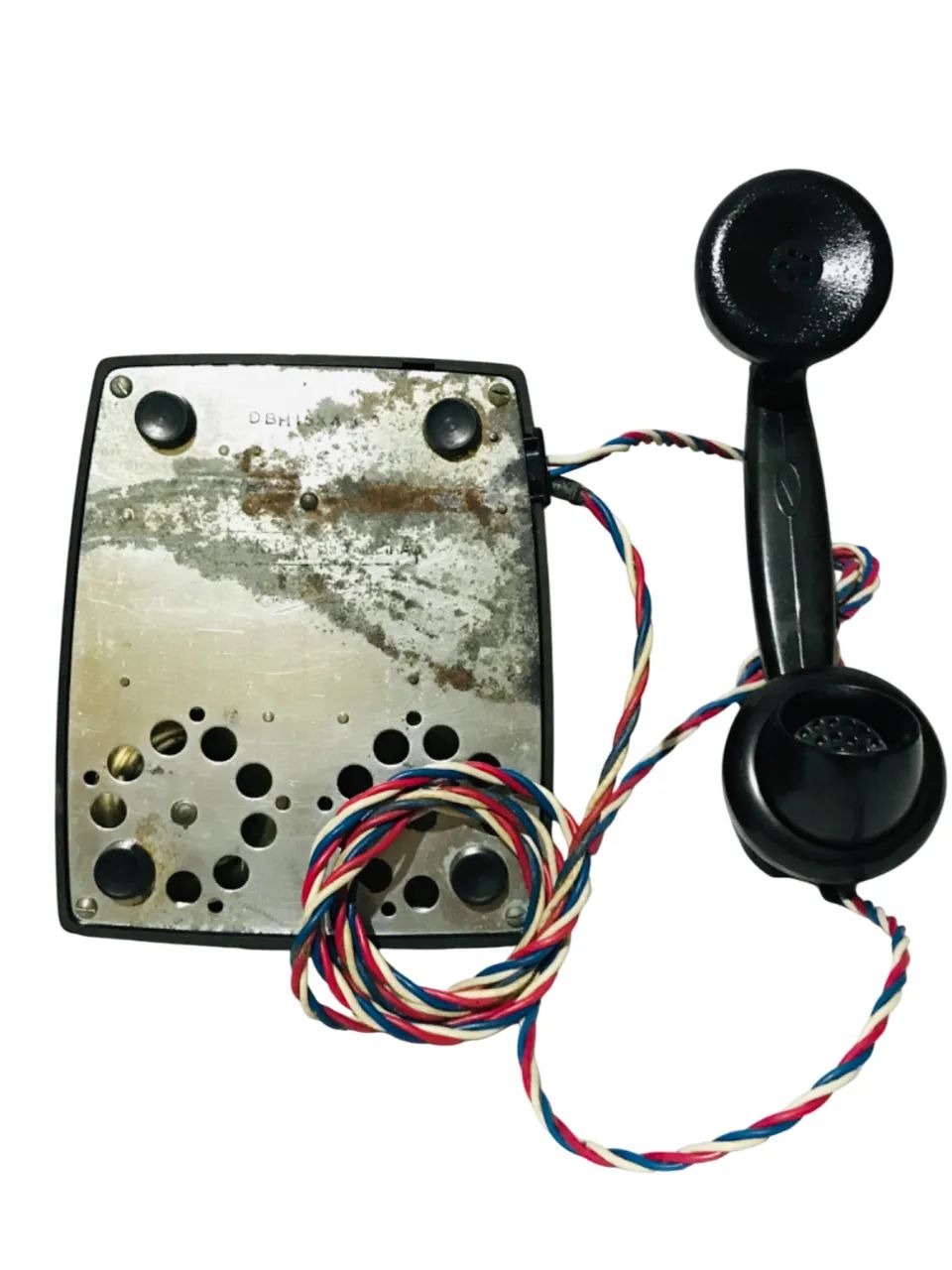 Aparelho de Telefone fixo antigo de disco, preto, de baquilete-MARCA ERICSON anos 60! - Foto 4