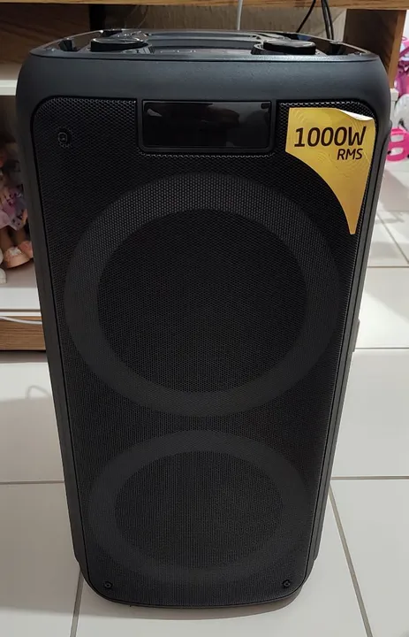 Caixa de Som Potente 1000W RMS