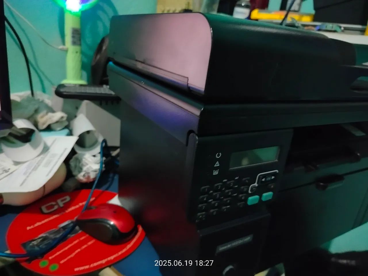 Multifuncional Hp LaserJet M1212 LOTE COM 15 IMPRESSORA  - Foto 4