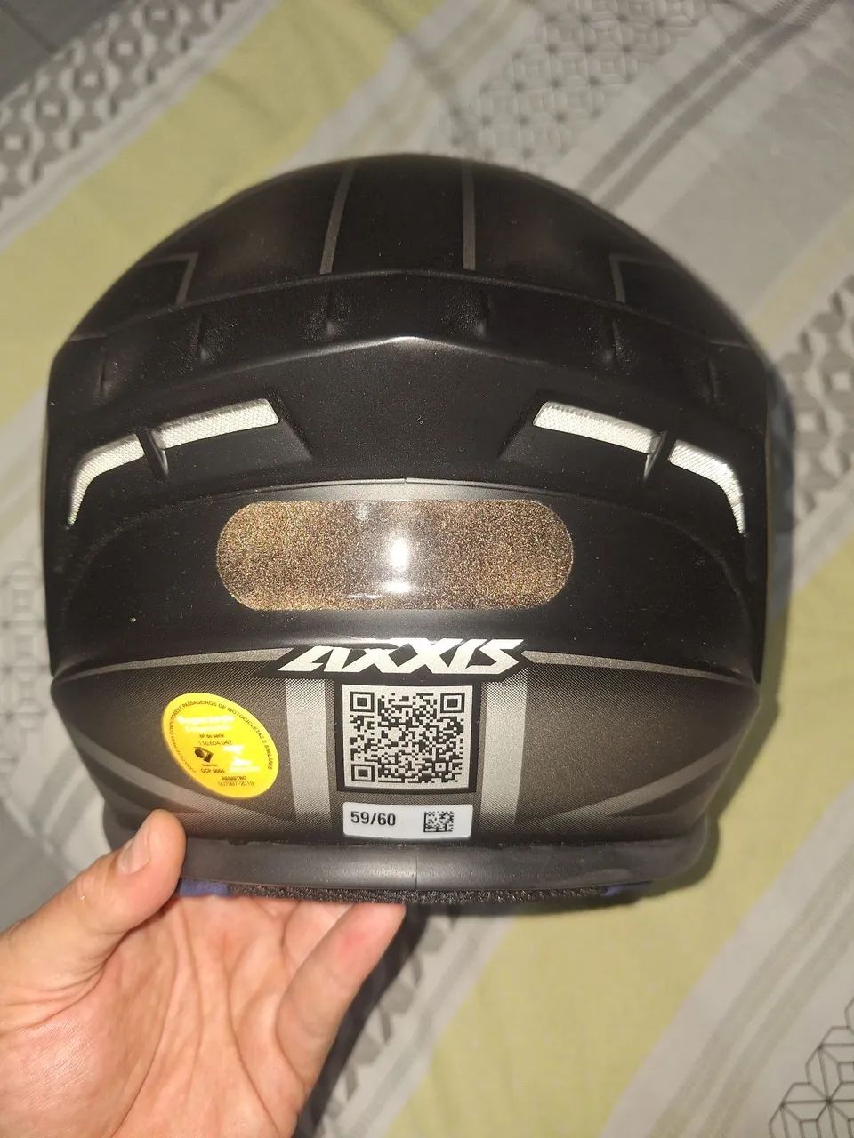 Capacete axxis Draken Inglaterra -  Tamanho 60 - Foto 3