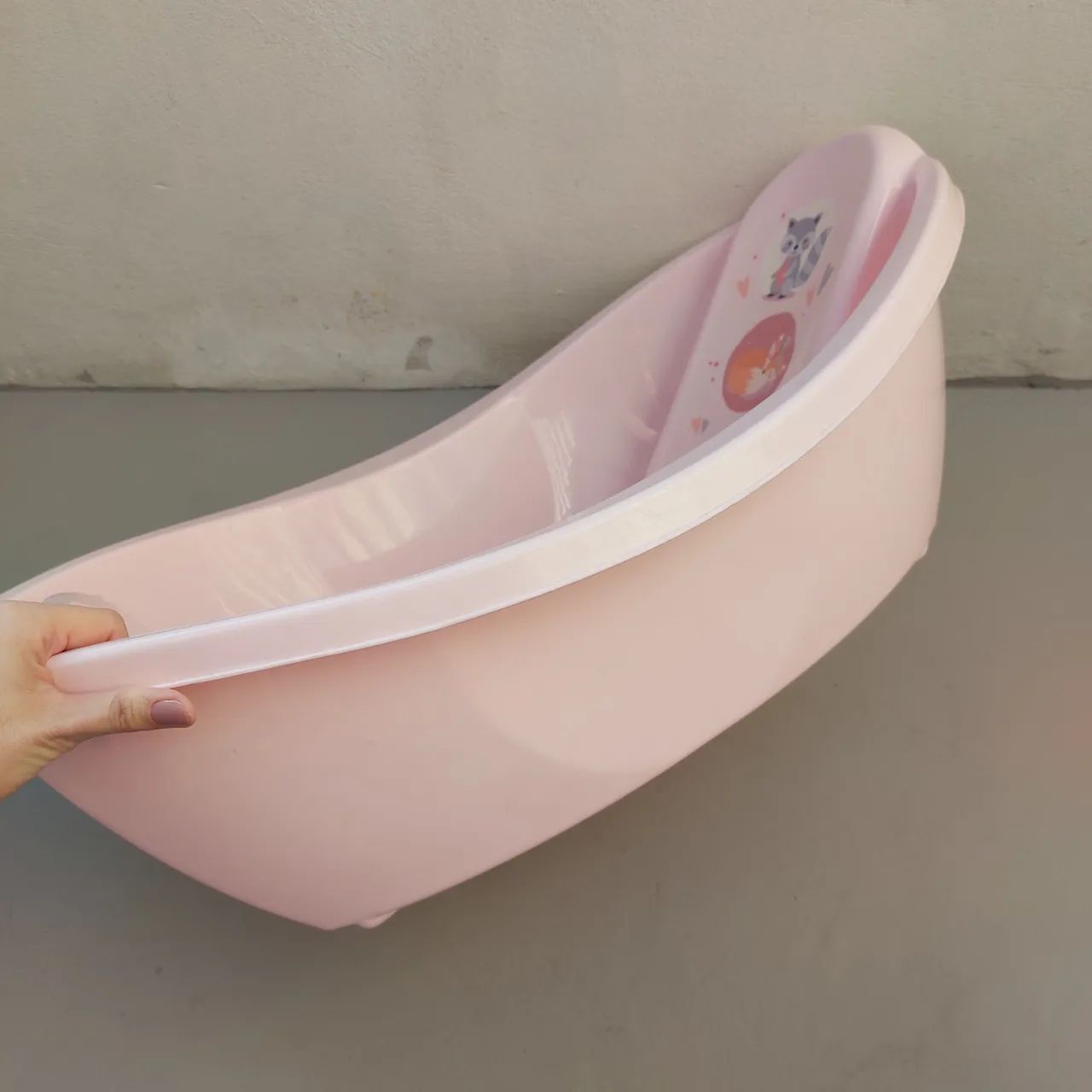Banheira beb ê Plasútil rosa - Foto 2
