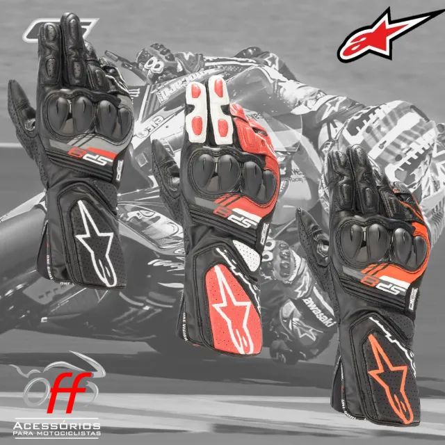 Luvas originais Alpinestars - Foto 3