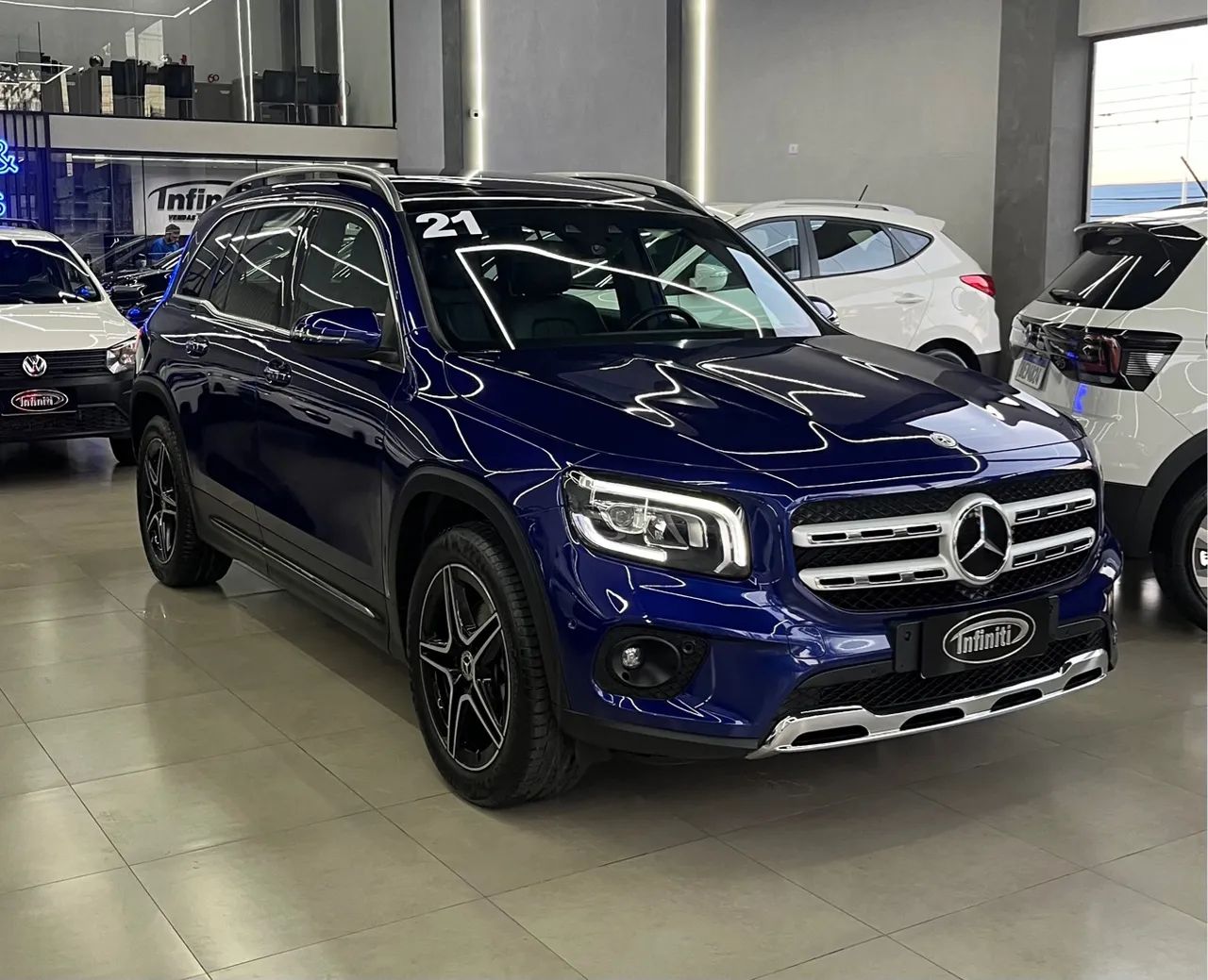 Mercedes Benz GLB 200 Progressive 1.3 Turbo - 2021 ( 7 Lugares ) - Foto 3