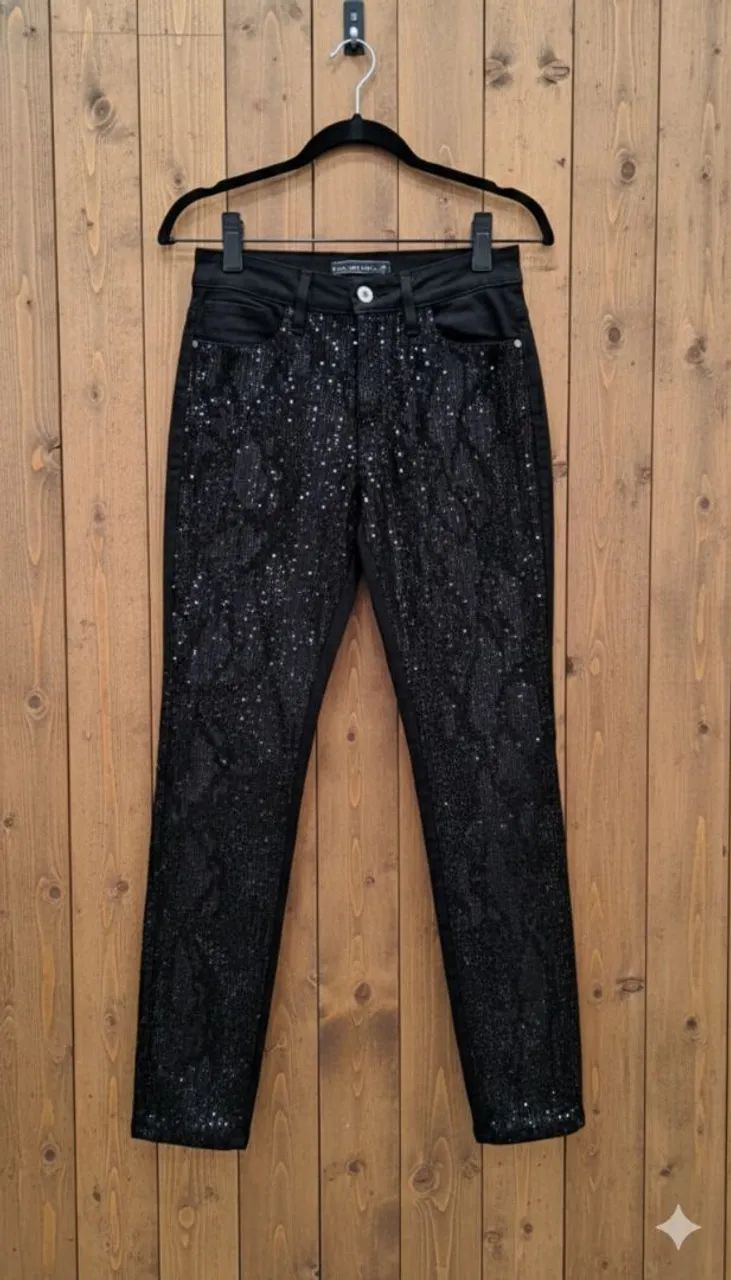 Calça jeans Dicollani  Paetes tam 36 