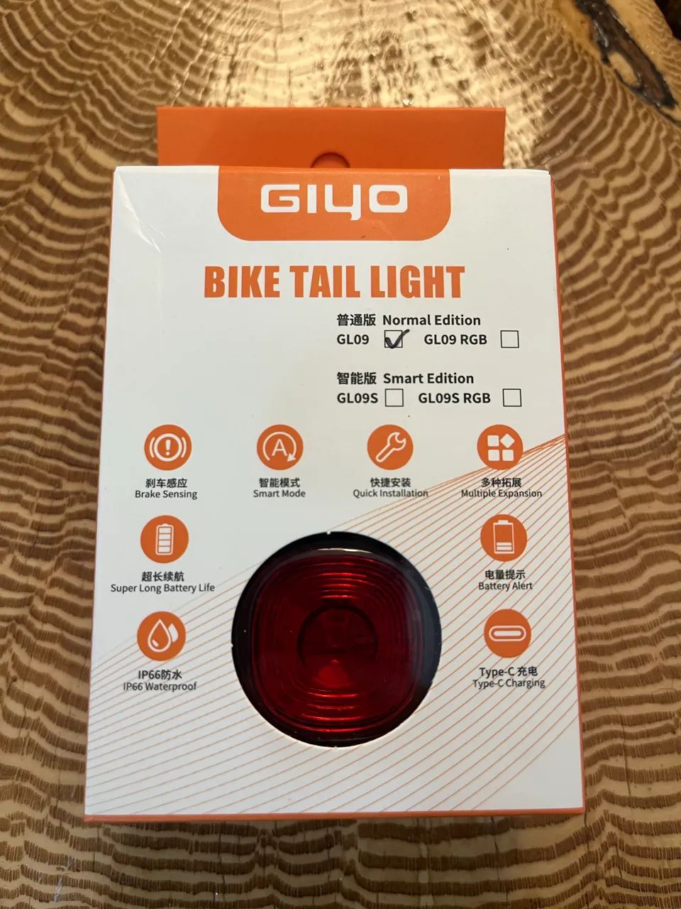 Luz traseira Giyo 