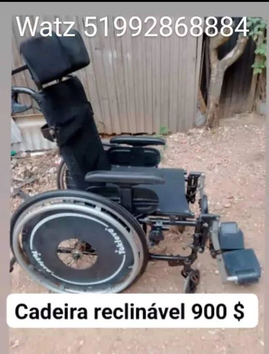 Cadeira reclinável em ótimo estado
