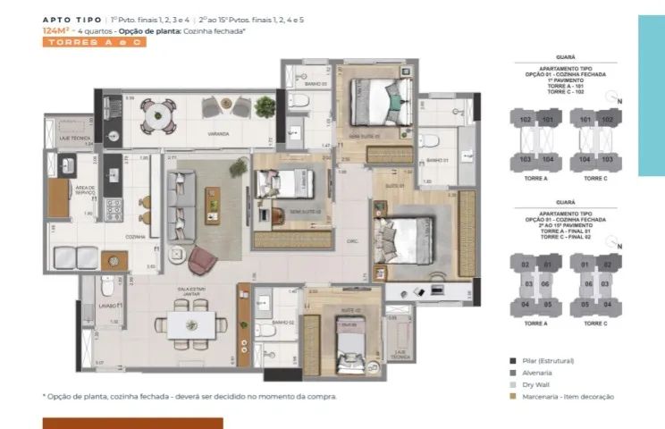 Ágio - 4 quartos, Ed. Auster - Brasal - Entrega agosto/2025 - Foto 5