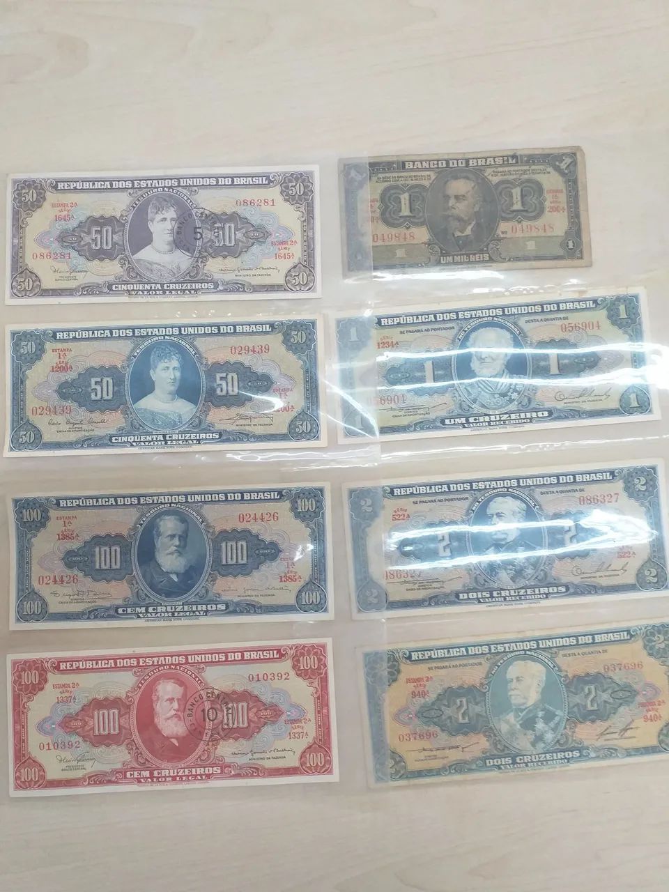 Coleção de Cédulas antigas - 16 Notas de Cruzeiros - Foto 3