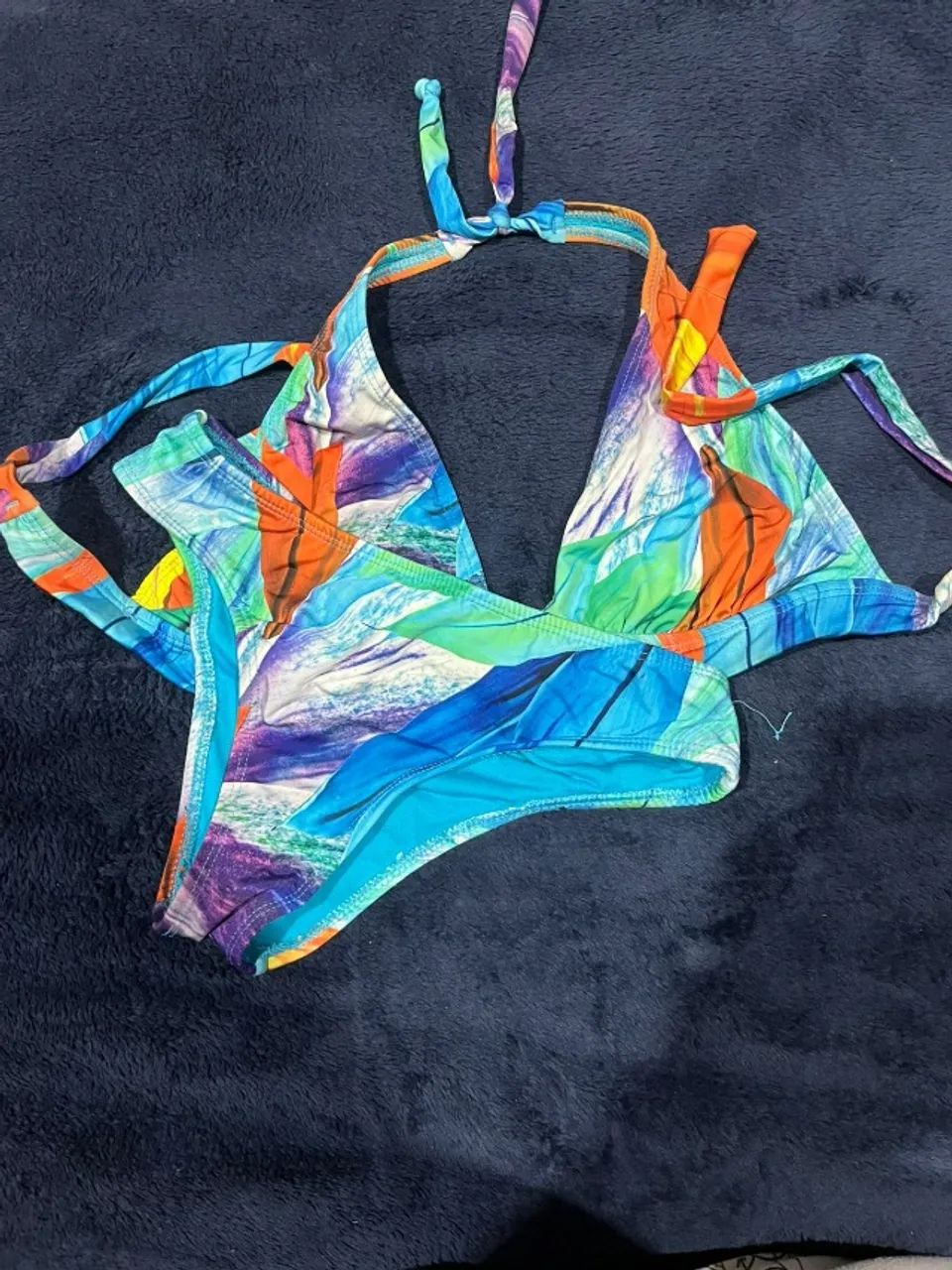 Conjunto Biquíni Praia/Piscina Usado - Foto 2
