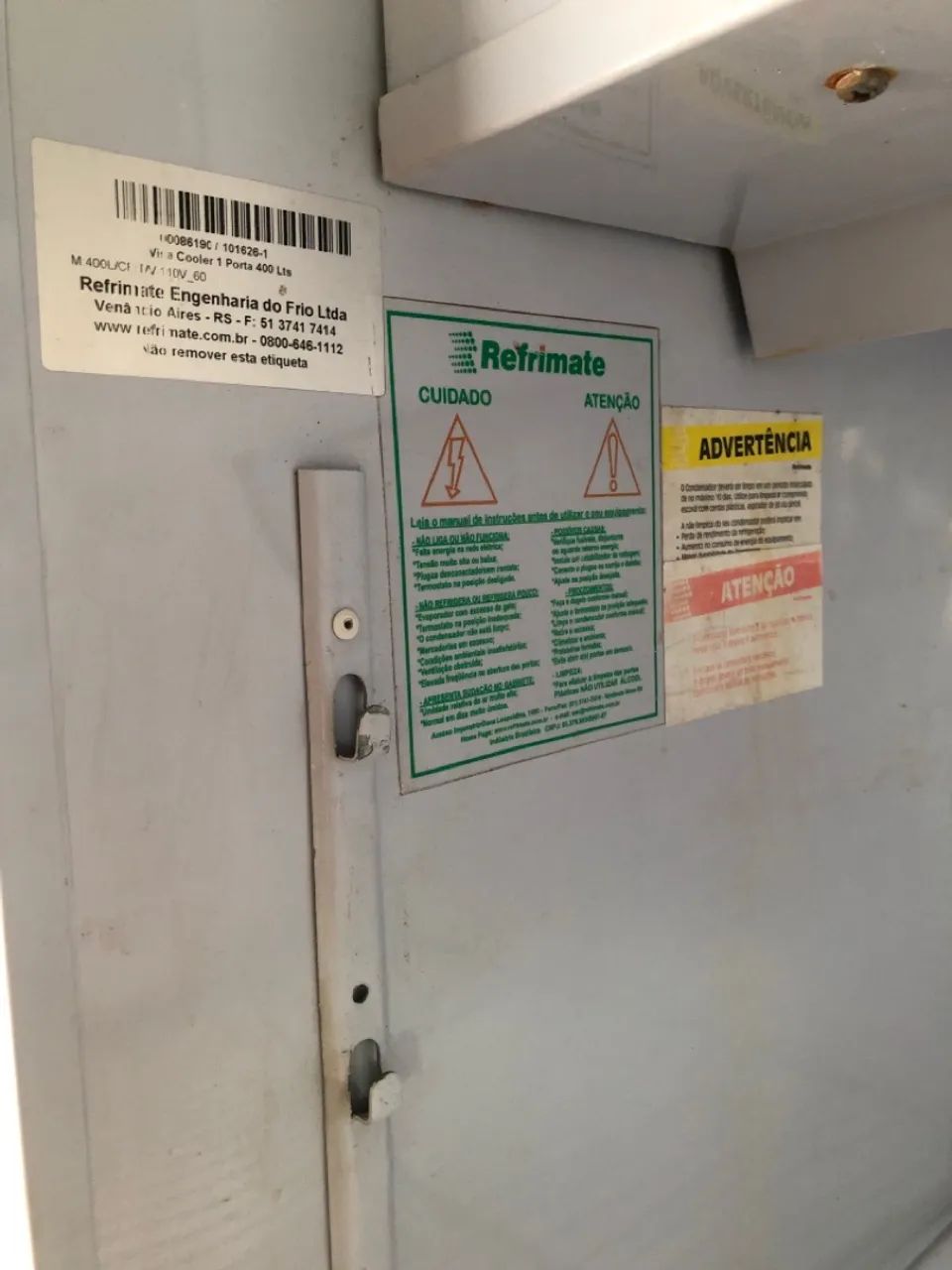 Geladeira expositora refrimate boas condições no estado - Foto 5