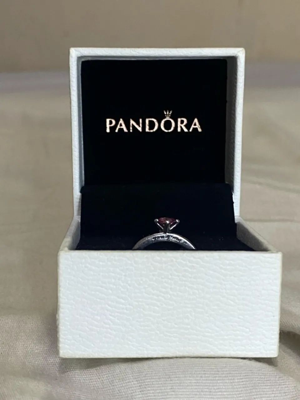 Anel Pandora Original - Prata - You & Me - Solitário