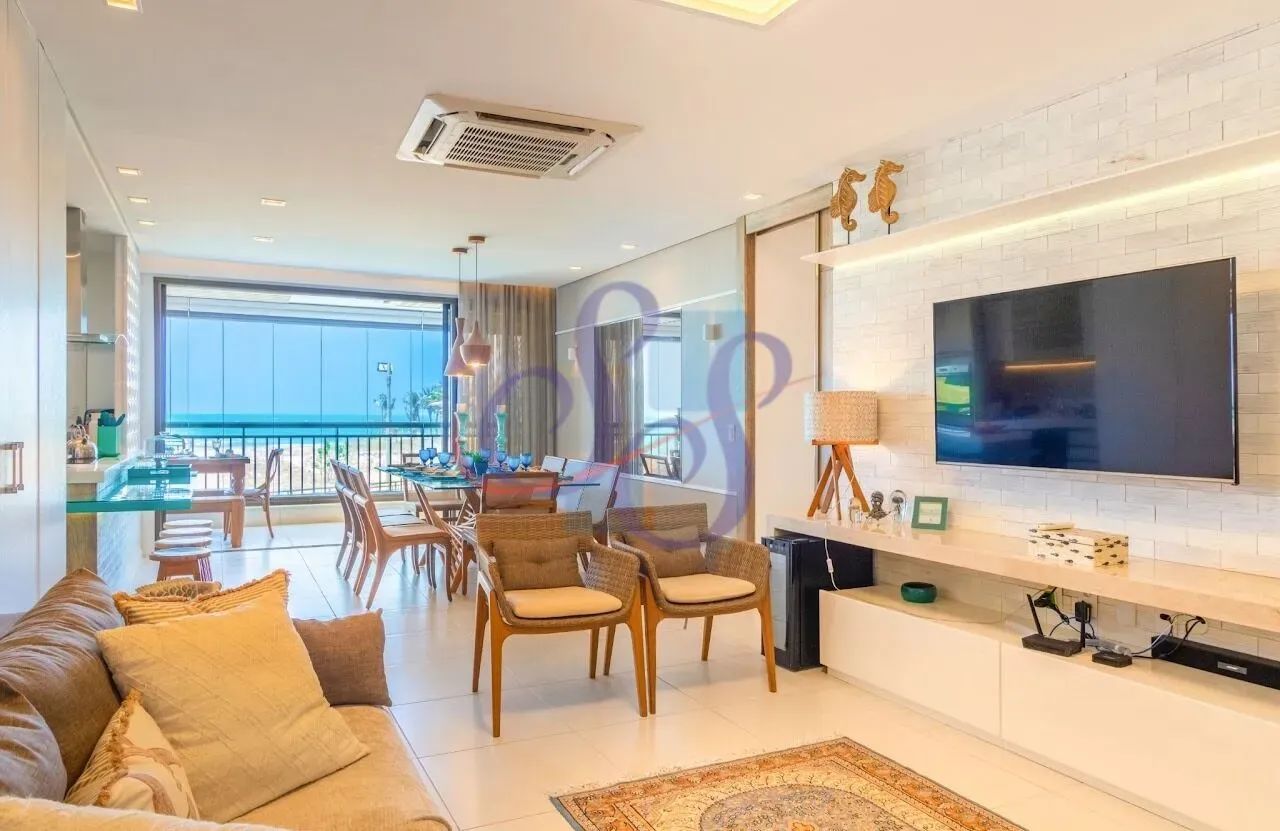 Apartamento de alto padrão com vista deslumbrante para o mar  Porto das Dunas