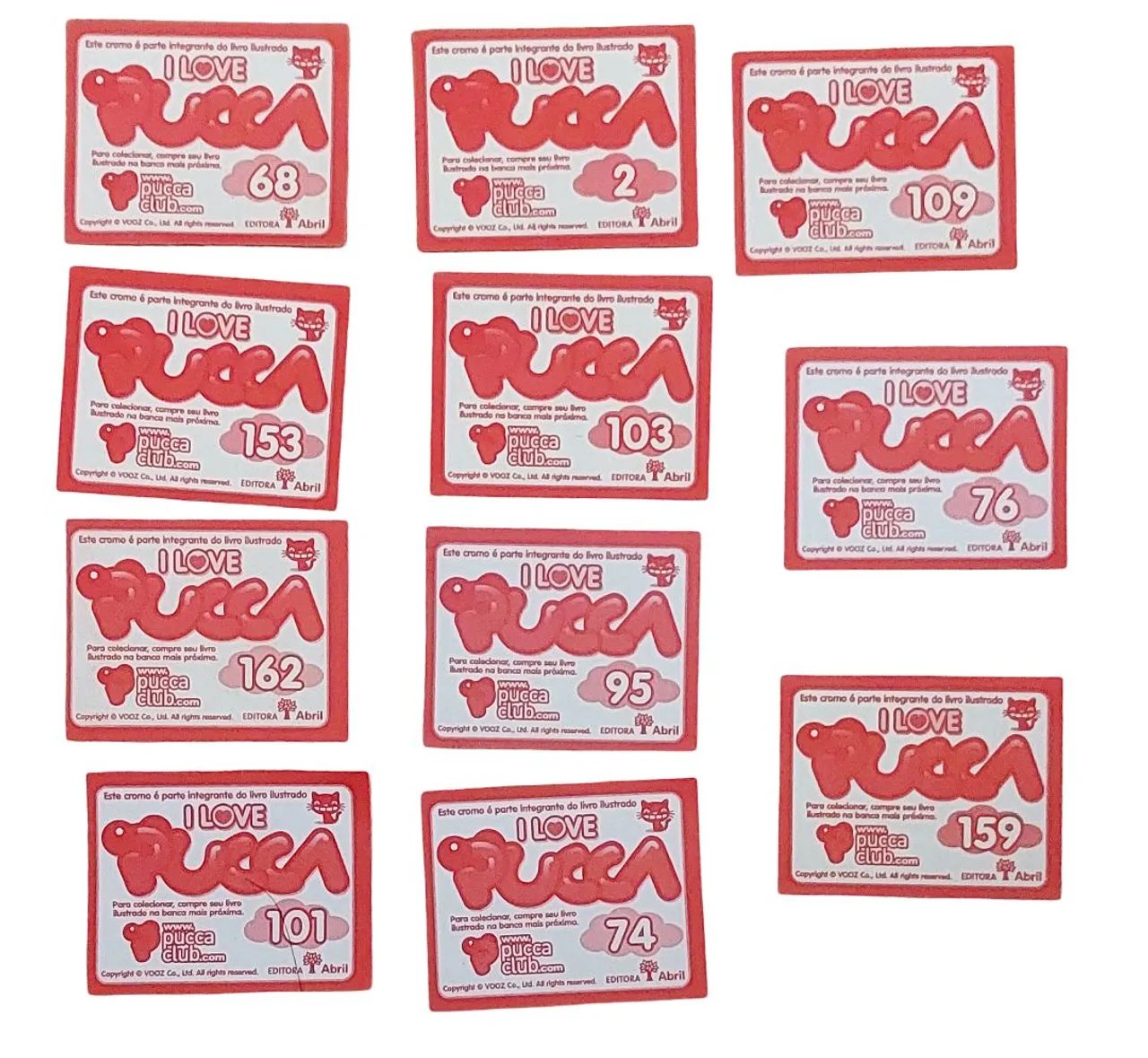 11 Figurinhas avulsas do álbum I love Pucca - Foto 2