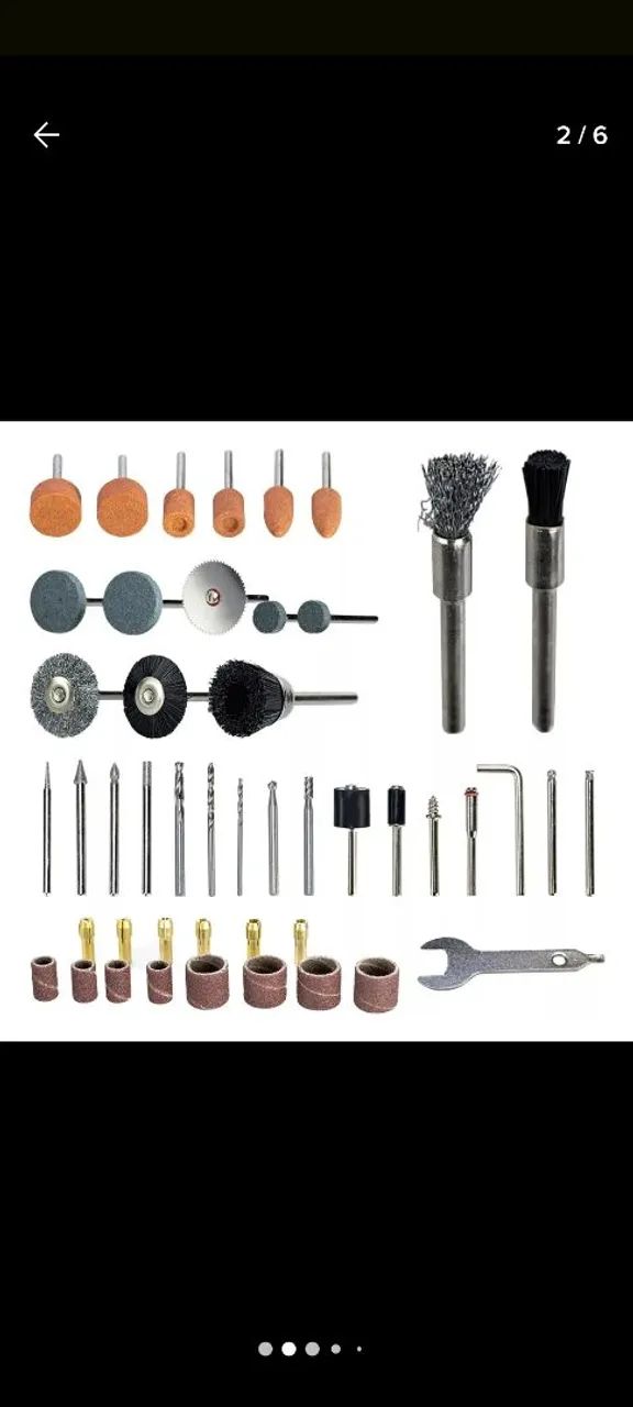 Retefica Kit de ferramentas rotativas para artesanato e trabalhos manuais - Foto 6