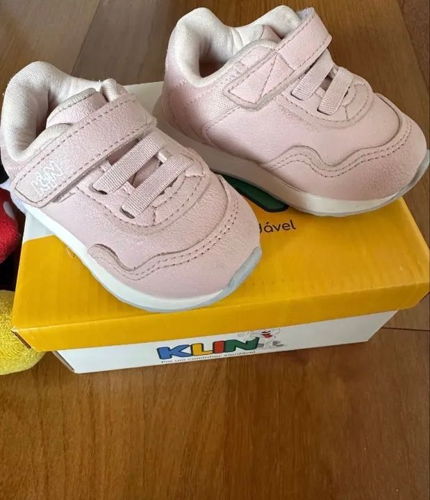 Tênis Klin rosa TAM 18 - Foto 2