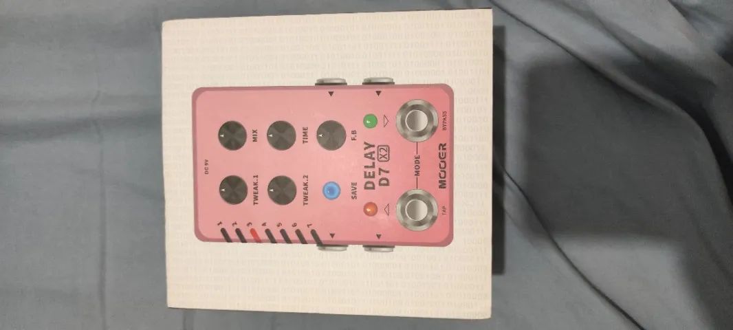 Mooer Delay D7 X2 - Pedal de Delay Stereo Perfeito - Instrumentos