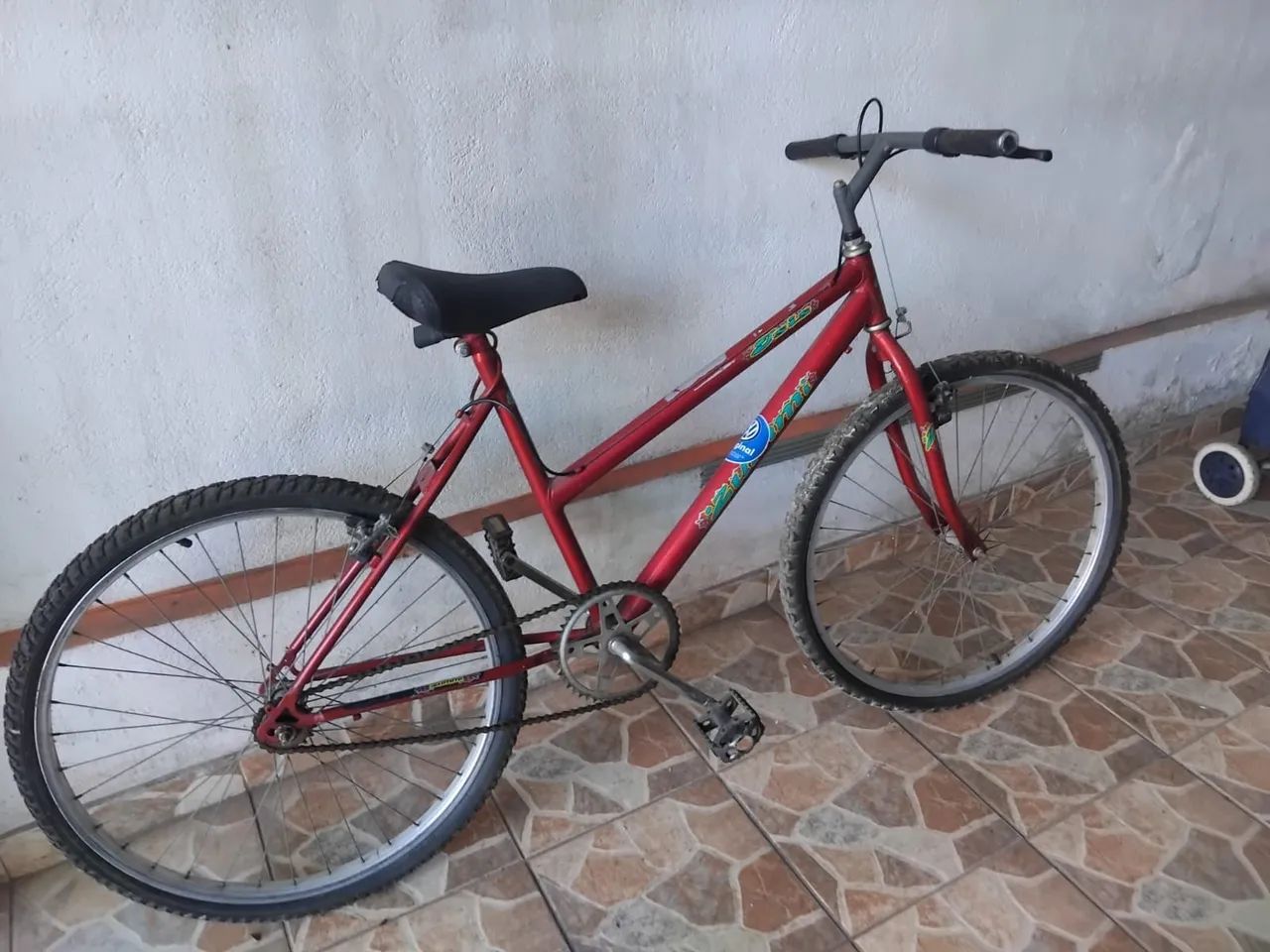 Bicicleta Aro 26 Vermelha