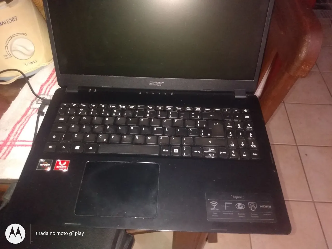 Notebook Acer Aspire 3 Ryzen