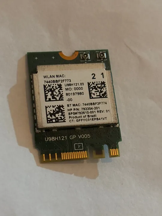 Placa de Rede Wireless Intel 7260