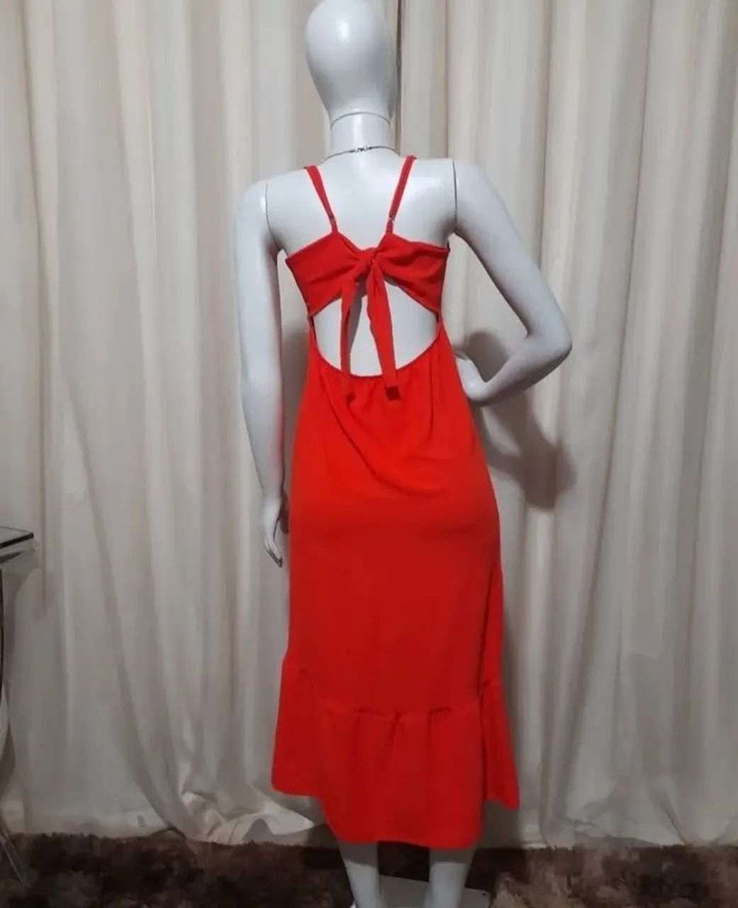 Vestido midi em viscose. NOVO - Foto 2