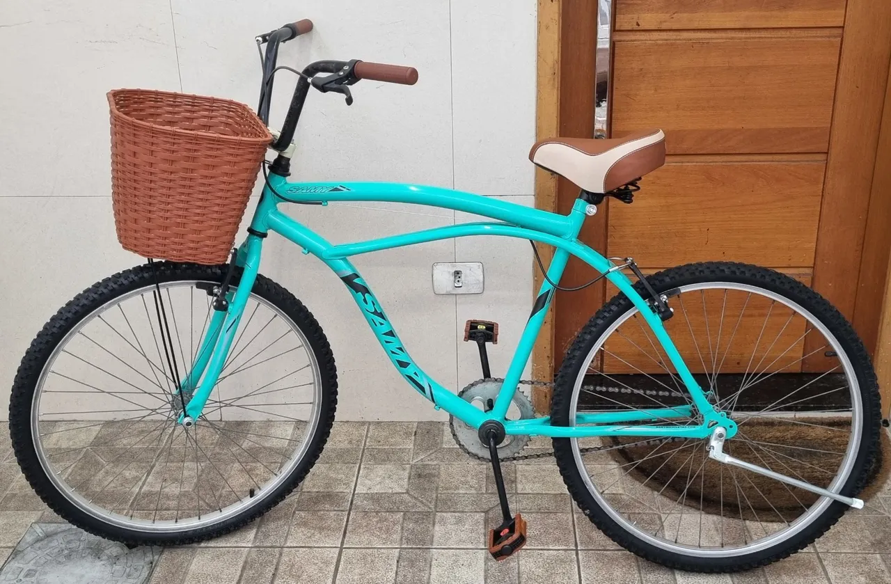 Bicicleta retrô nova