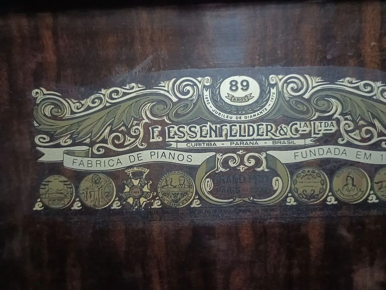 Piano de cauda antigo em ótimo estado - Foto 3