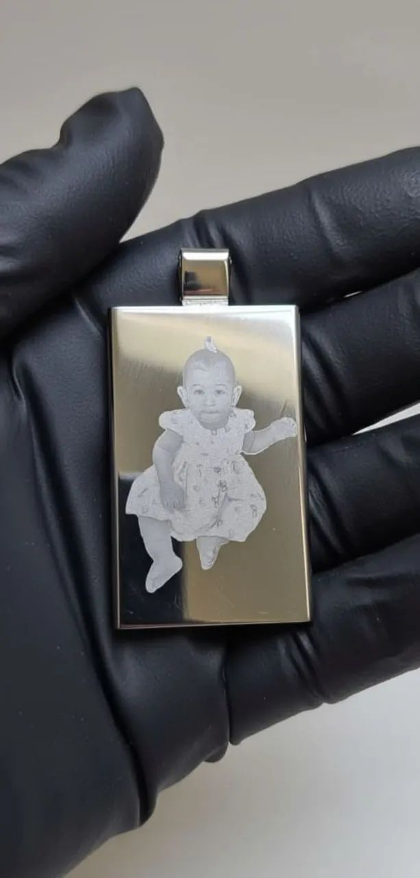 Chaveiro personalizado com foto e mensagem