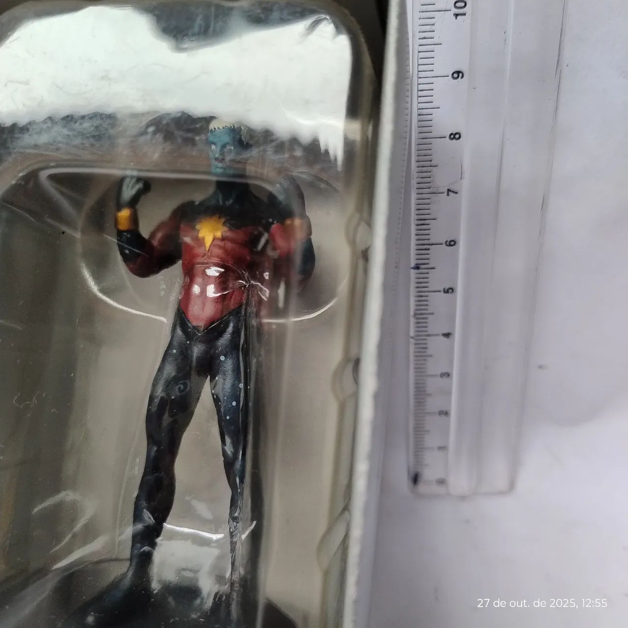 Coleção Eaglemoss Marvel antigo. Capitão Marvel. - Foto 2